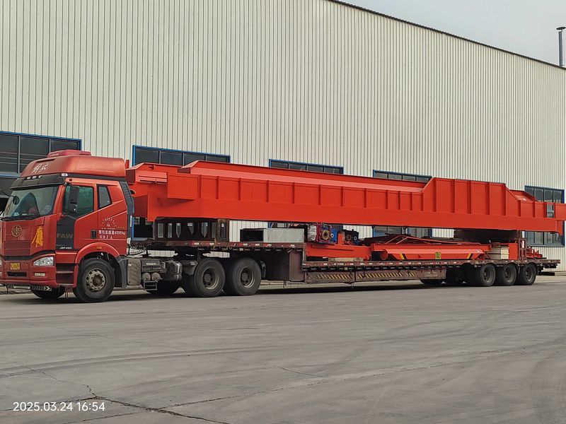 通用橋式起重機(jī) QDXX32/5t—19.5m 電動單梁橋式起重機(jī) 2臺 LD10t—16.5m 制作完成，發(fā)往河北石家莊交付客戶使用。